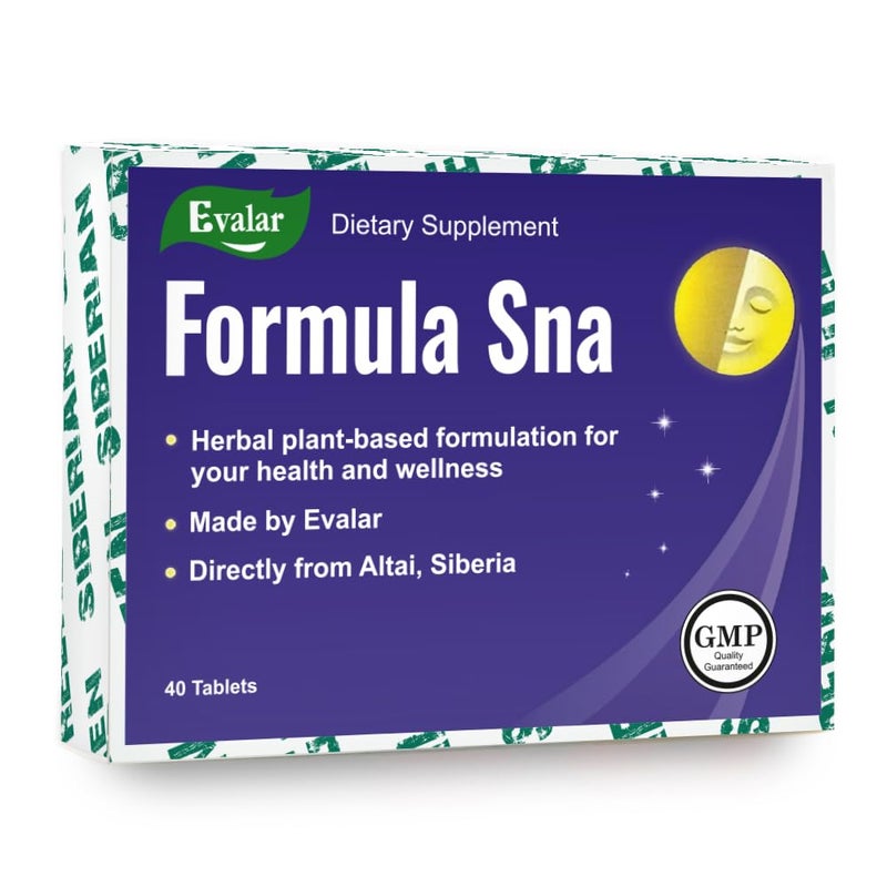 Siberian Herbal Formula Sna Evalar 40 Tablets 500mg